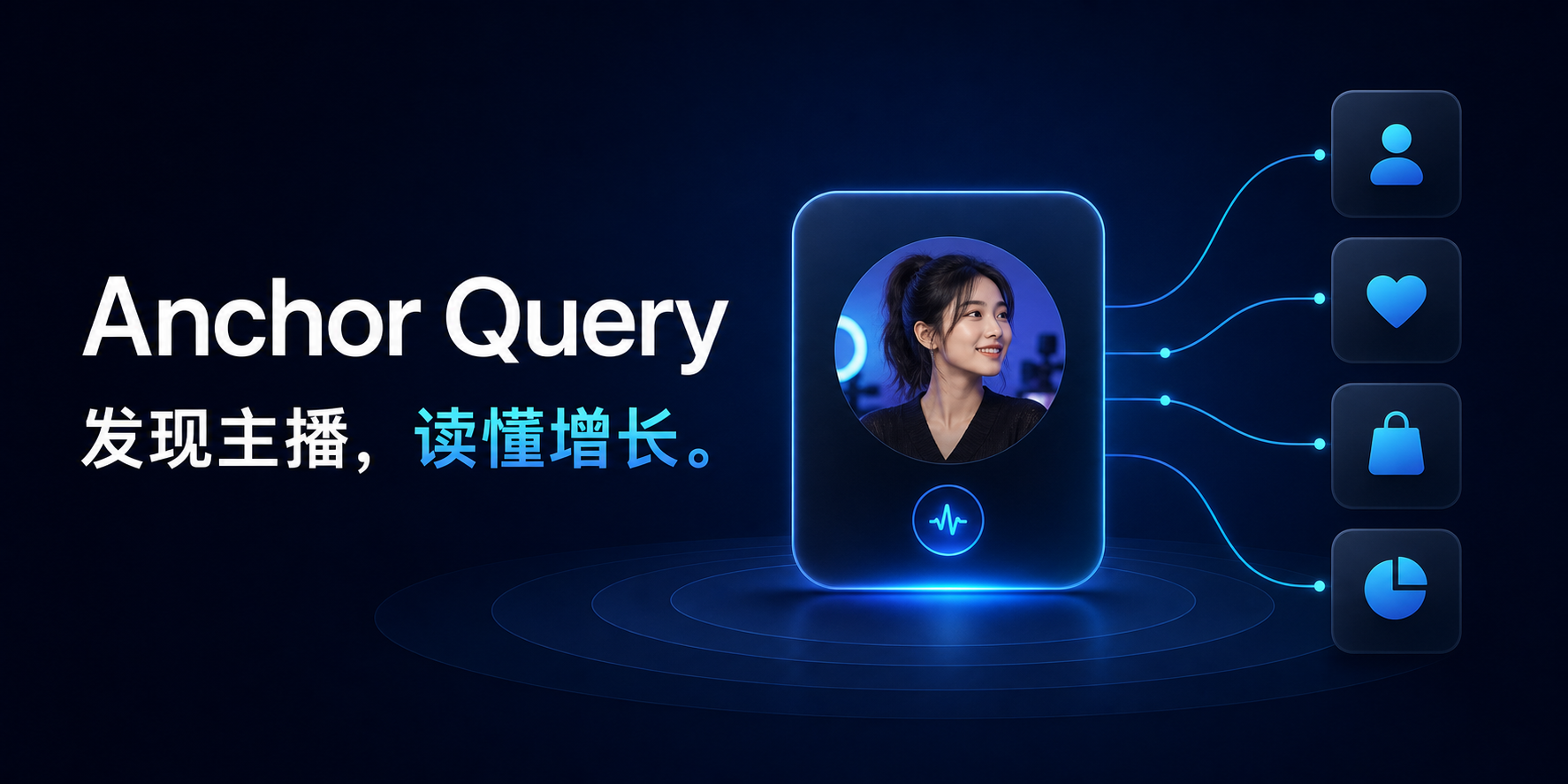Anchor Query 在主播列表页面呈现信息的实际产品画面
